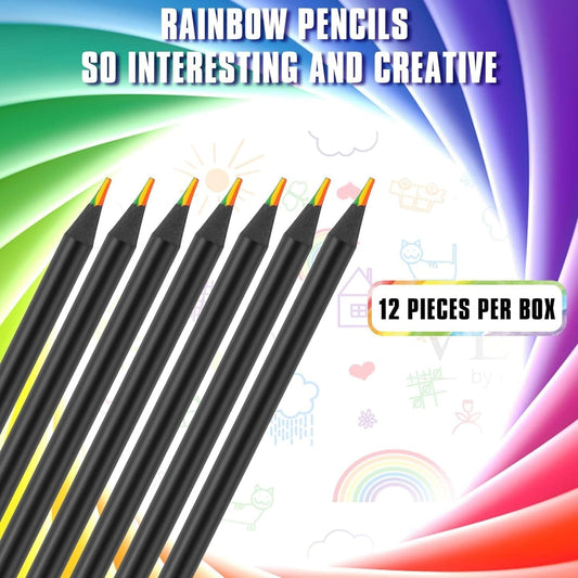 Colorixio™️12 Pieces Rainbow Pencils