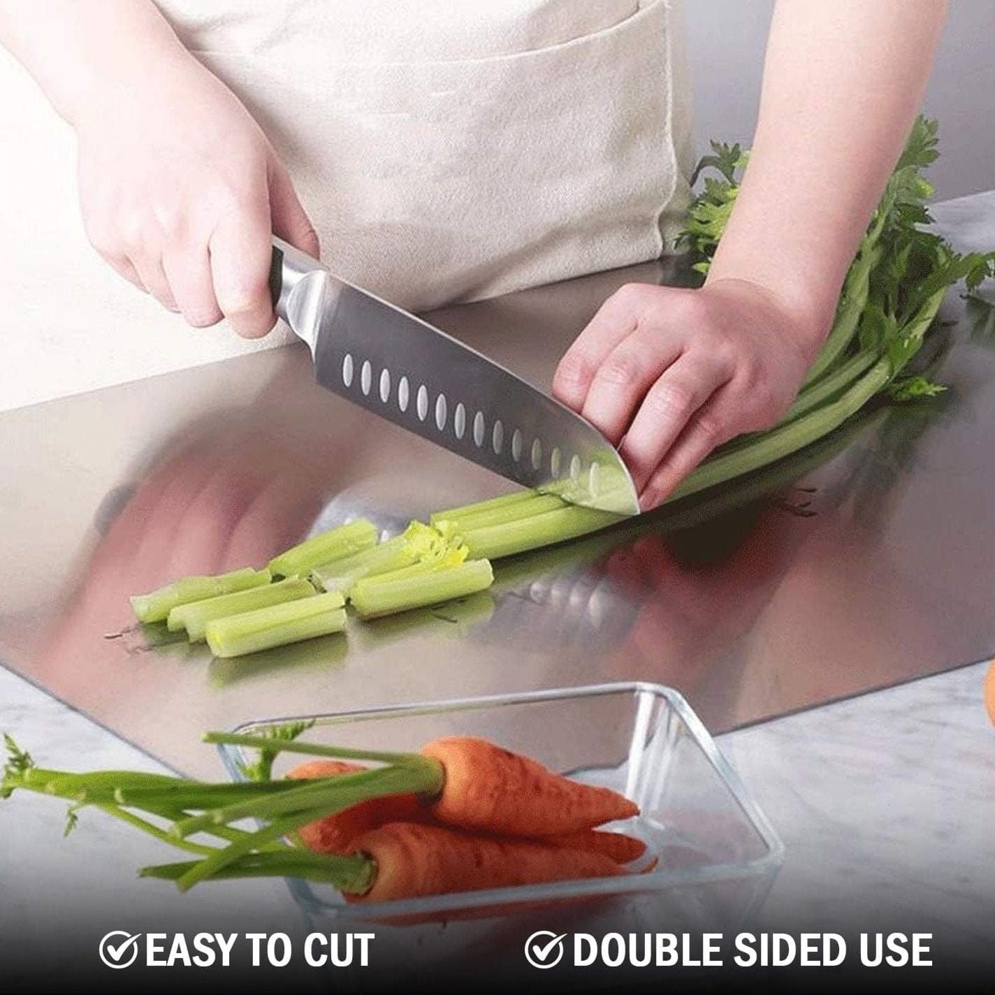 Stainless Steel Chopping Board